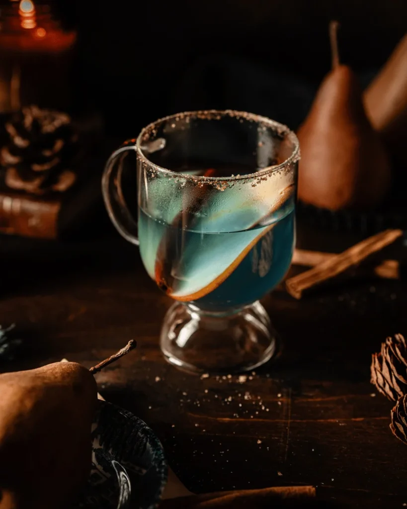 Spicy Pear Hot Toddy