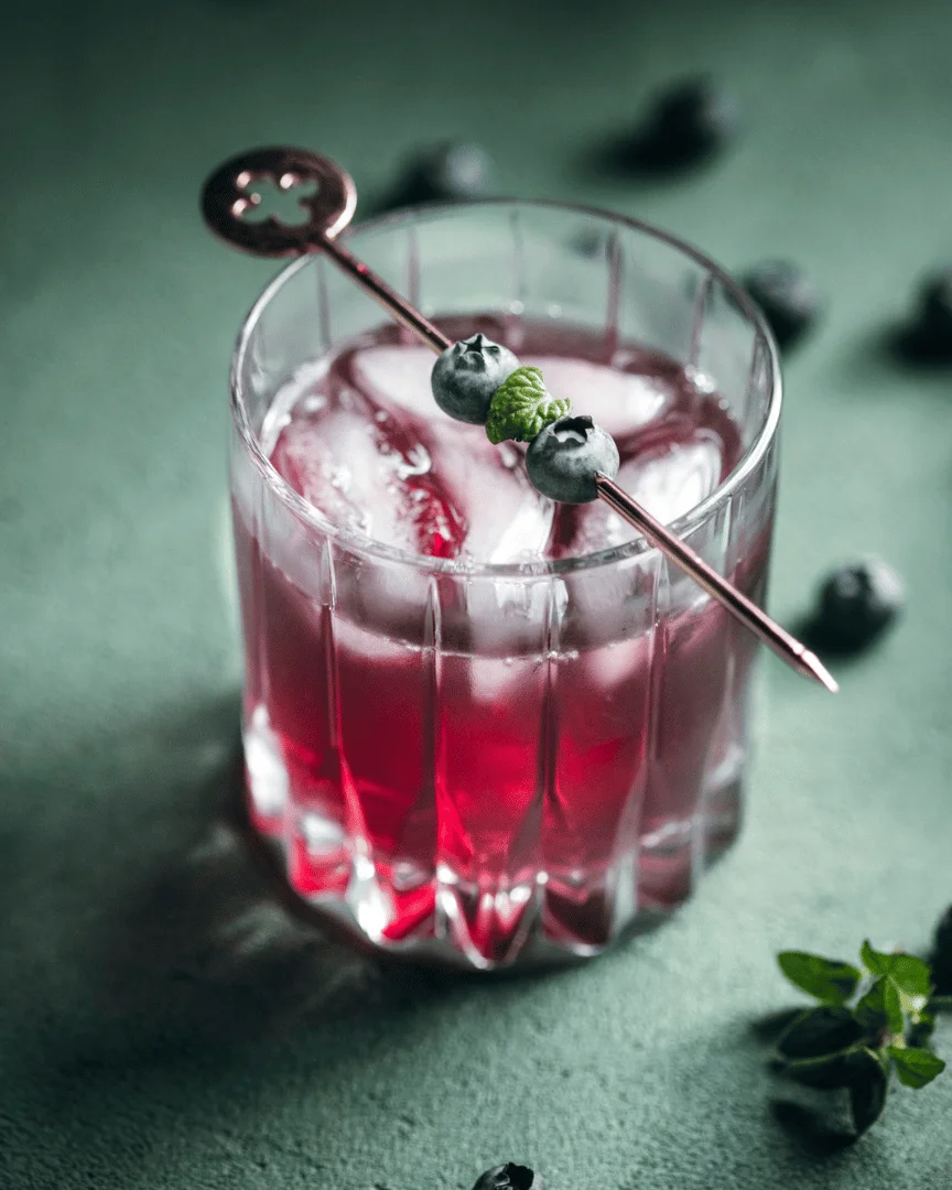Blueberry Negroni