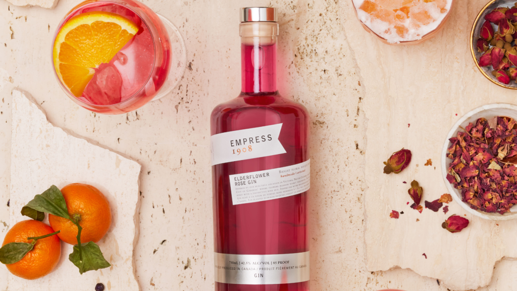Cocktails to Highlight Empress 1908 Elderflower Rose Gin’s Botanicals