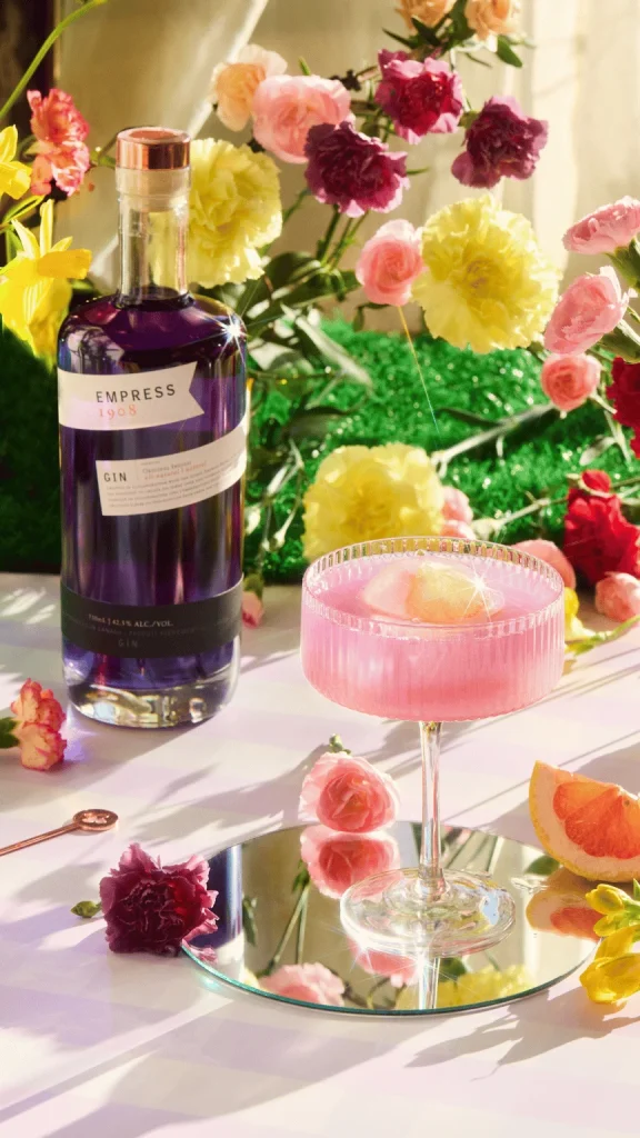 Rhubarb Gimlet Fizz aroshaliny
