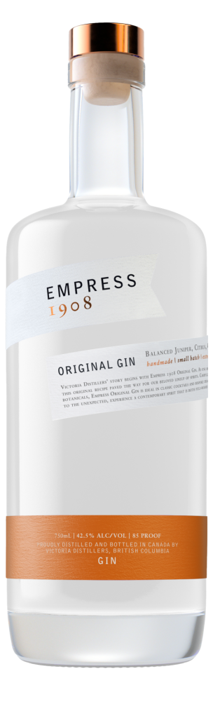 Empress 1908 Original Gin Mockup Bottle 750ml 2026 web