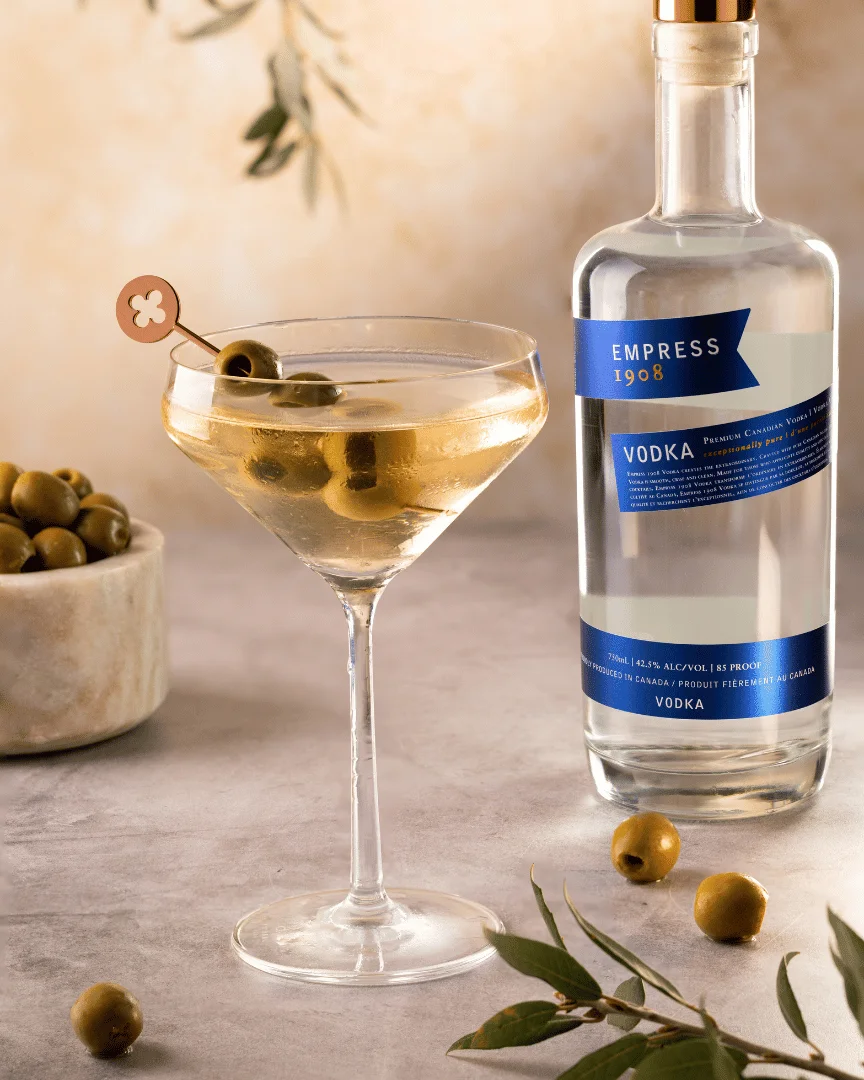 Dirty Vodka Martini