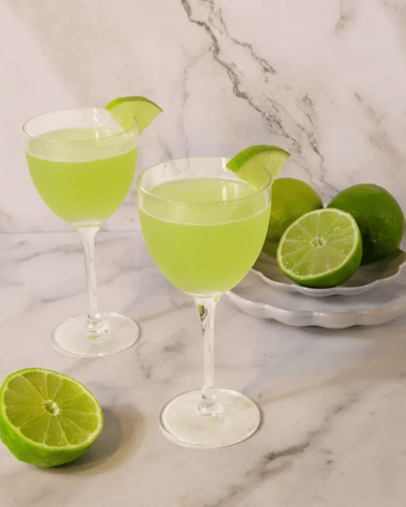 Basil Vodka Gimlet