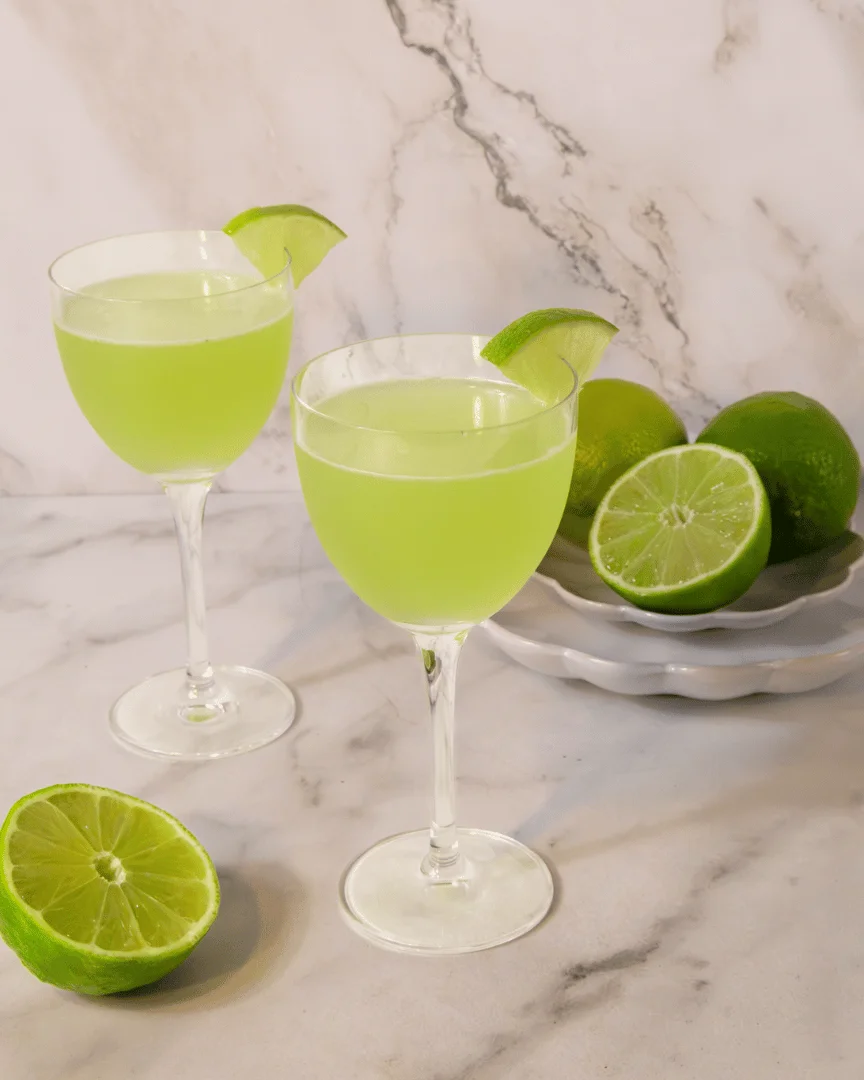 Basil Vodka Gimlet