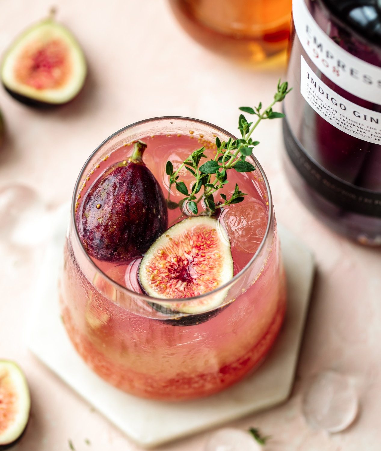 Fig & Thyme Gin Fizz