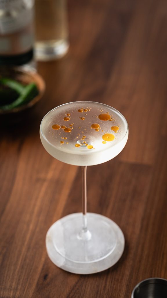 Spicy Asian Cucumber Gimlet